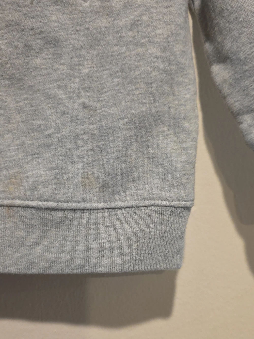 GAP Kids Light Gray Sweatshirt with Navy Logo 2t